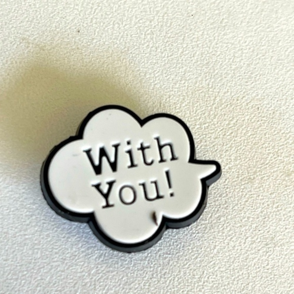 With You Croc Charm